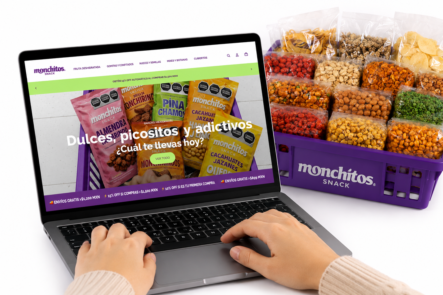 Prueba los productos Monchitos