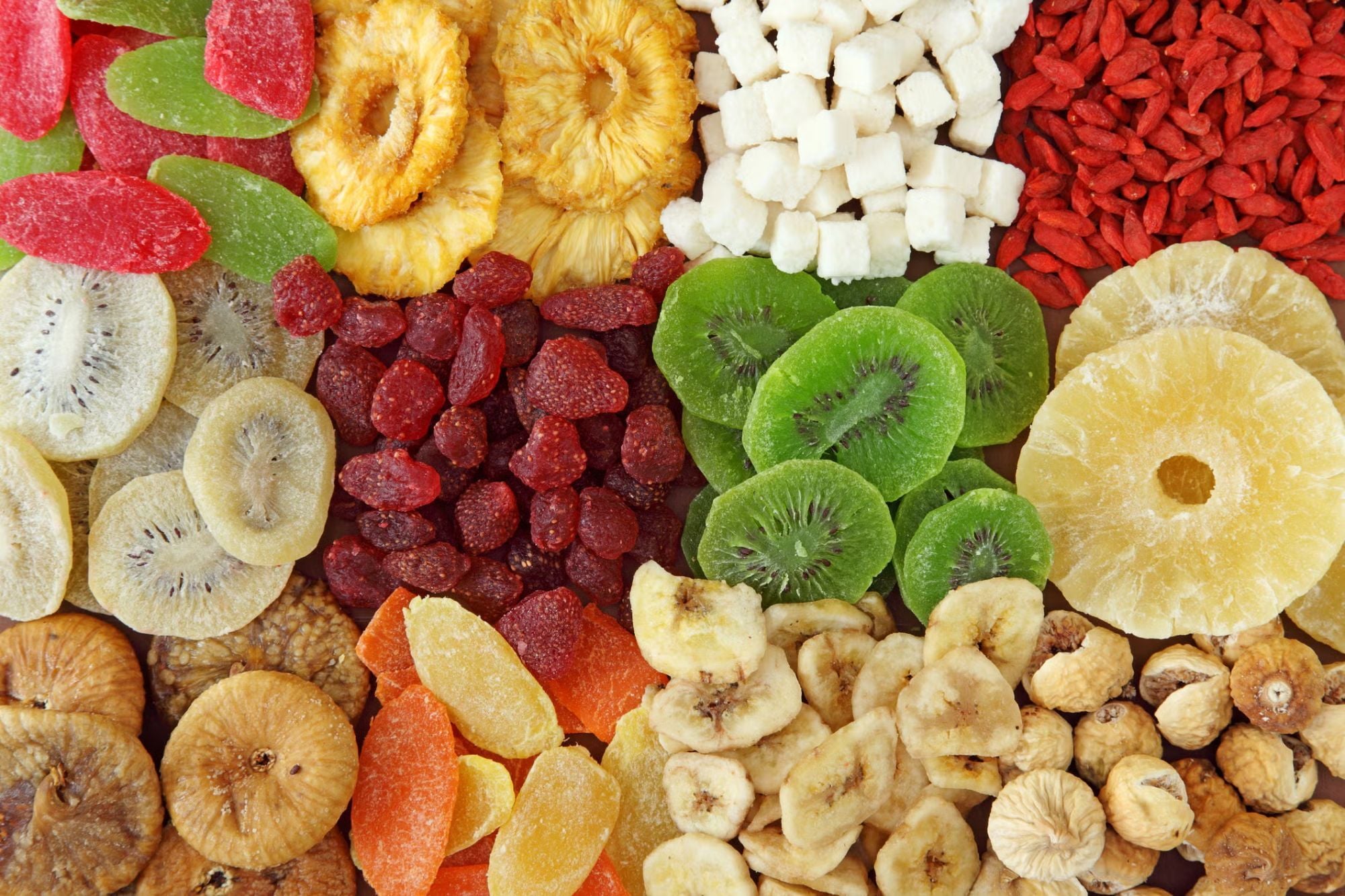 Fruta deshidratada