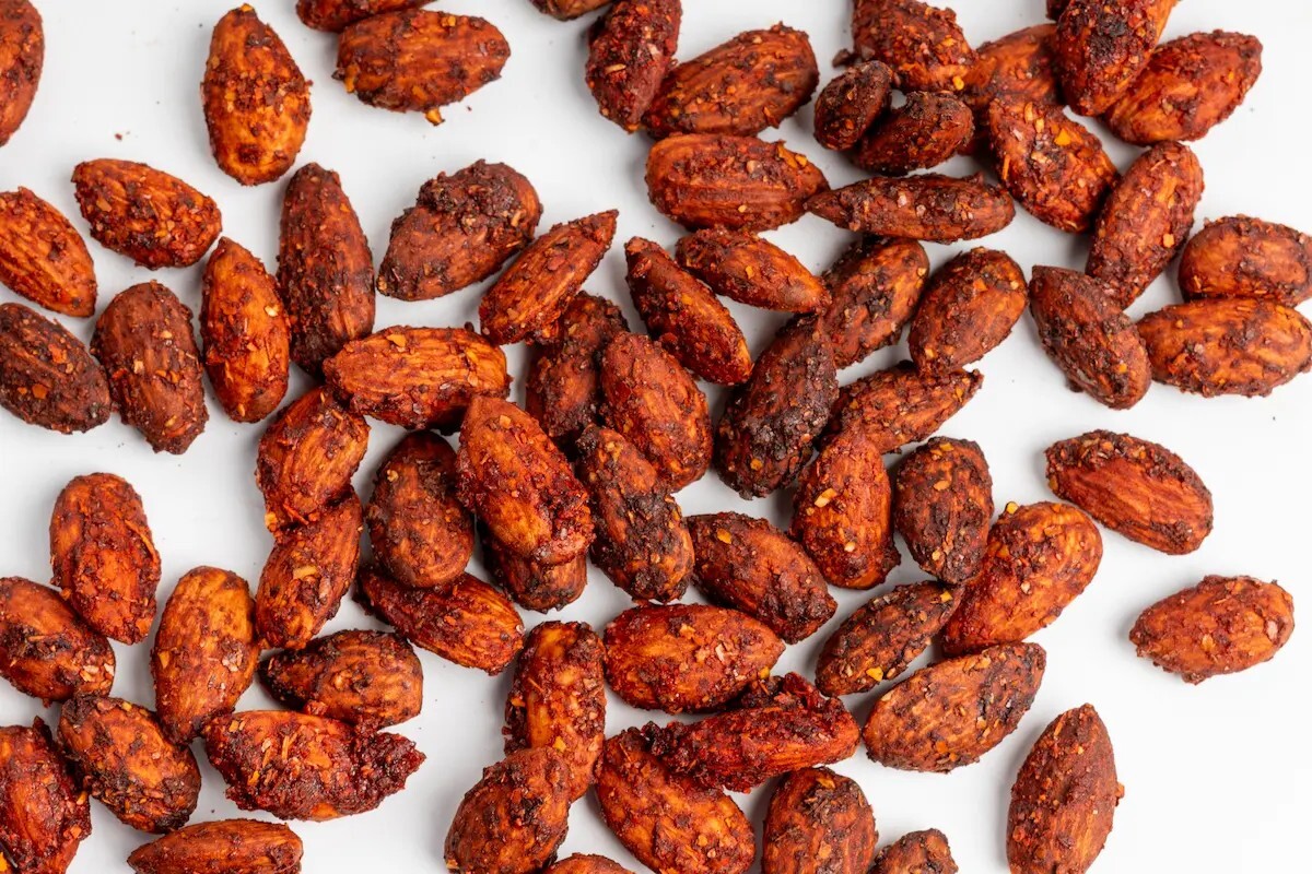 Nueces y semillas garapiñadas o enchiladas